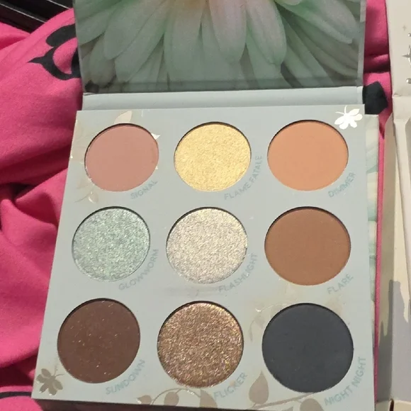 Colourpop Eyeshadow Palettes in Mint Green, Gold, Gray - Picture 4 of 4
